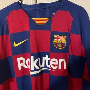 Barcelona jersey size xl